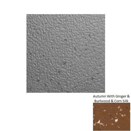 Spextones Autumn With Ginger & Burlwood & Corn Silk Hammered Se Rubber Distinct Designs Tile - Textured