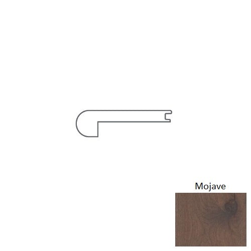Landmark Sliced Hickory Mojave Hardwood Flush Stairnose