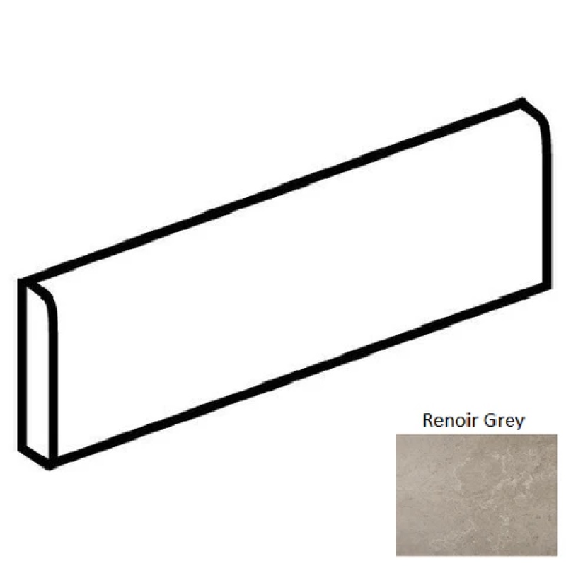 Artiquity Renoir Grey Ceramic Floor Trim