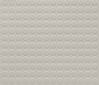 Johnsonite Mist Raised Round Solid Color Rubber Tile