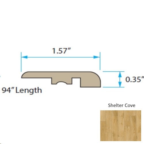 Avalon Shelter Cove Luxury Vinyl End Cap