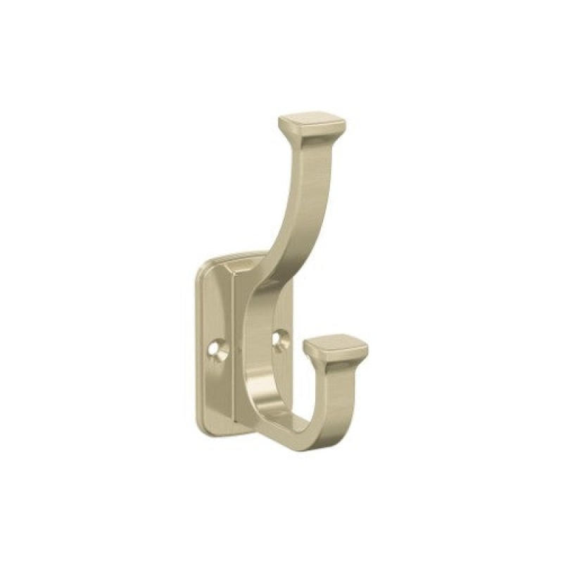 Alder Zinc Double Prong Decorative Hook