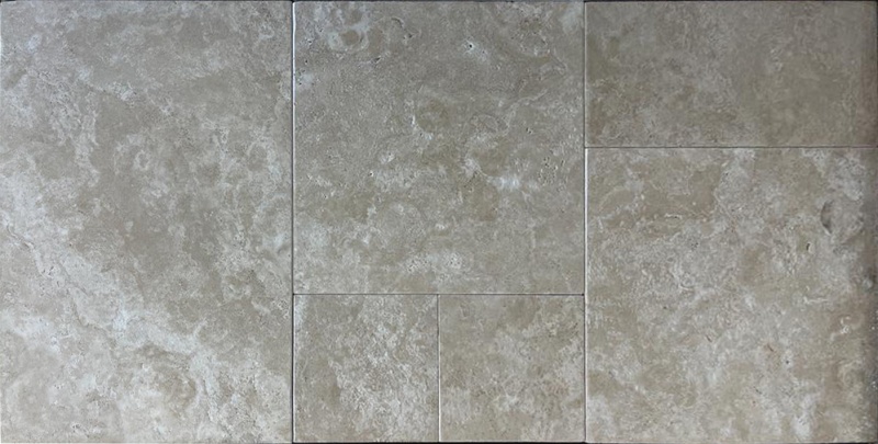Durango Cross Cut Travertine Versailles Pattern