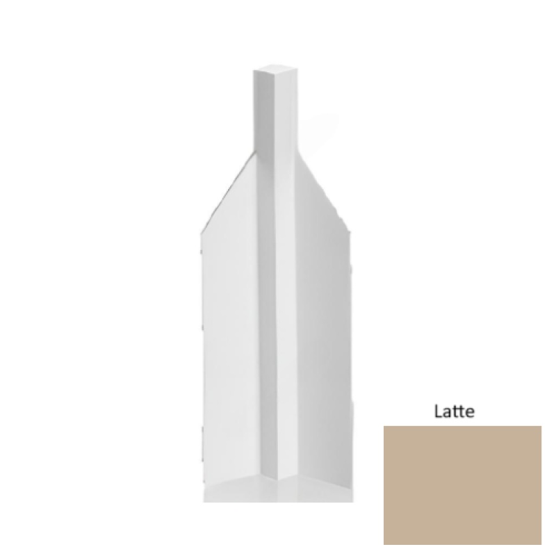 Pinnacle Latte Rubber Inside Micro Corner