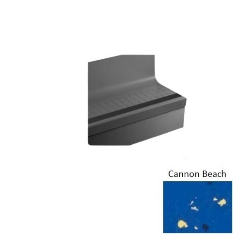 Johnsonite Cannon Beach Raised Square Rubber Moulding / Trim