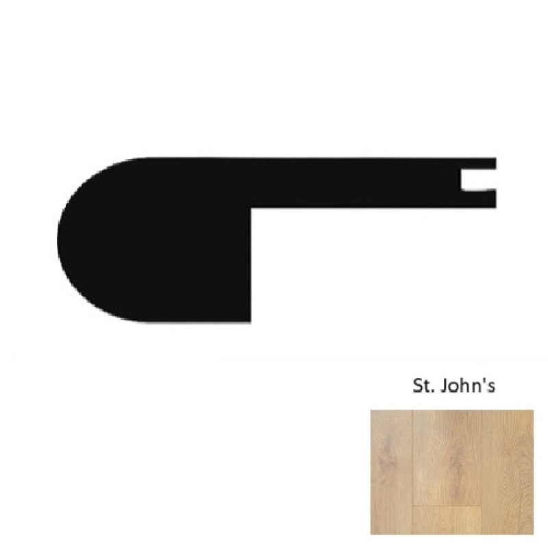 Paradise St. John's Wire Brushed Flush Stair Nose