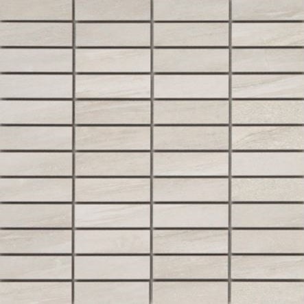 Technique Ivory Porcelain Mosaic - 1" X 3" Stacked - Matte