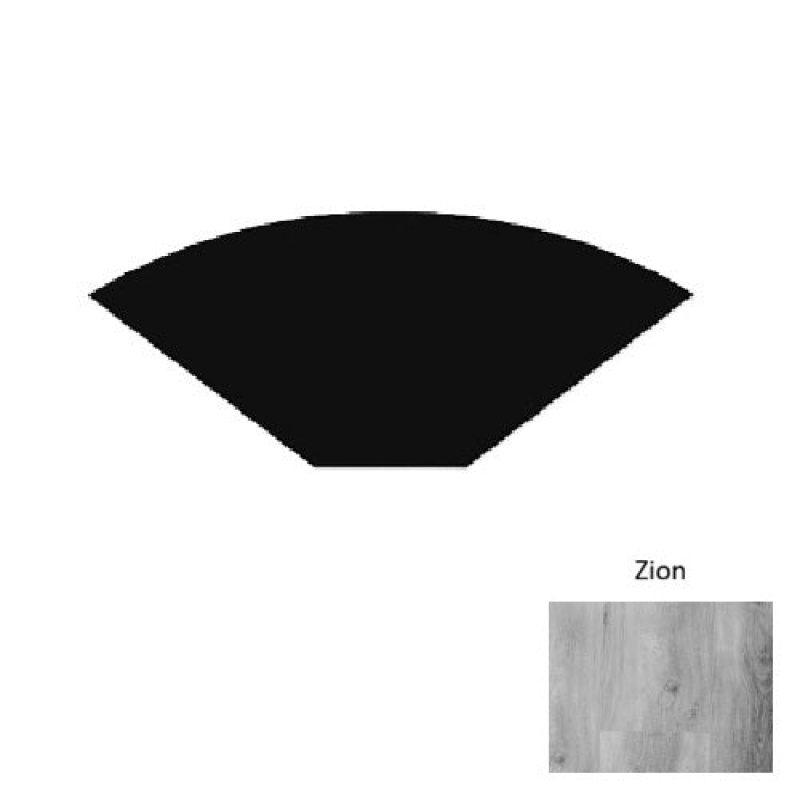 1600 Series Zion Luxury Vinyl Moulding / Trim - 94" Quarter Round - Embossed