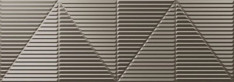 Tresor Newker Decor Silver Porcelain Tile - Matte - 13" X 36"