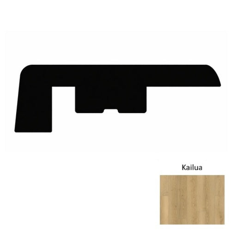 3020 Series Kailua Luxury Vinyl Moulding / Trim - 94" End Cap - Embossed
