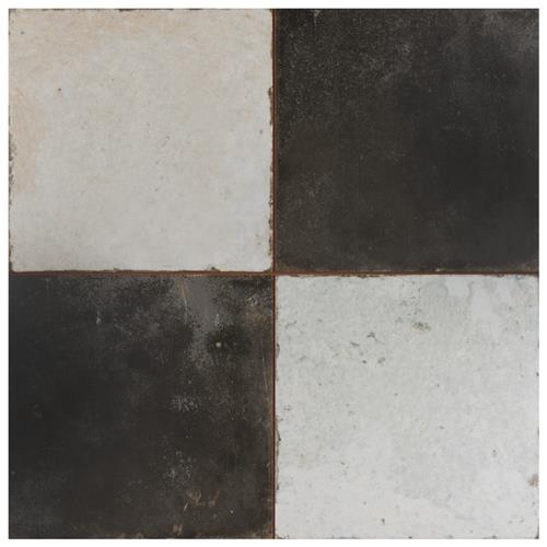Kings Damero Ceramic Tile - Matte - 17 5/8" X 17 5/8"