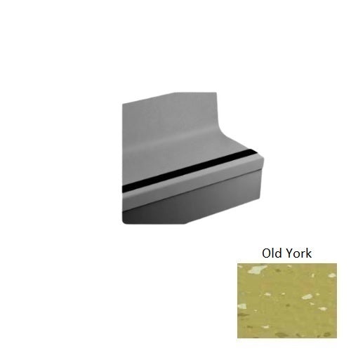 Johnsonite Old York Rice Paper Rubber Stair Tread with Riser