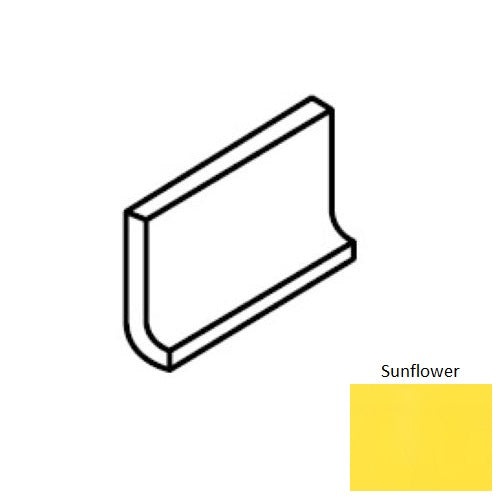 Color Wheel Classic Sunflower Ceramic Wall Trim