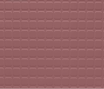Johnsonite Flame Raised Square Solid Color Rubber Tile