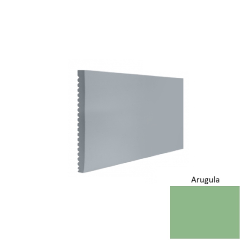 Contours #60 Candid Arugula Rubber Profiled Wall Base - Satin