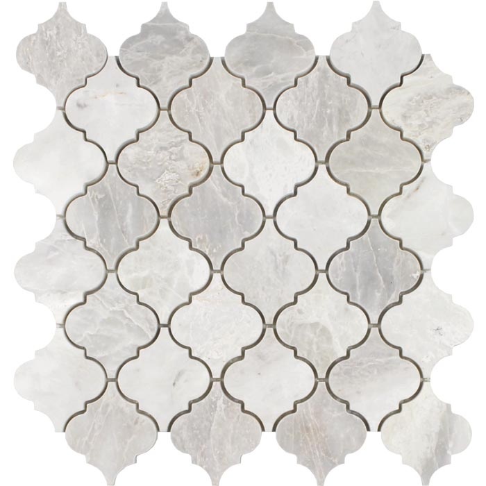 Iceberg Deco Natural Stone Mosaic - Arabesque - Polished