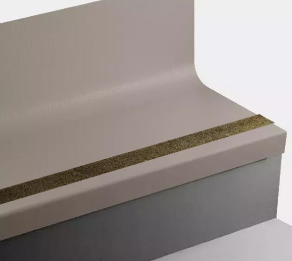 Hammered Rubber Moulding / Trim Stair Tread