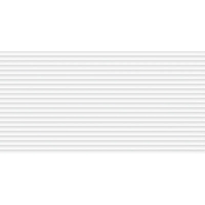 Impressions Dorico White Porcelain Tile - Matte - 24" X 48"