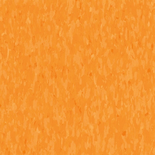 Standard Excelon Imperial Texture Screamin’ Pumpkin Vinyl Composition Tile - Fast Start - 12" x 12"