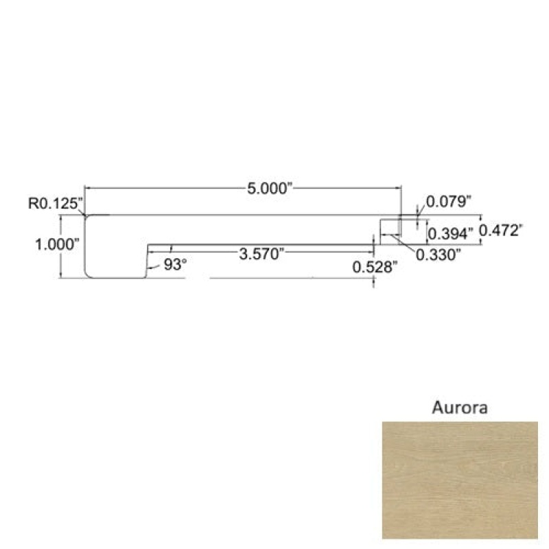 Lakeshore Loyola Laminate Wood Moulding / Trim
