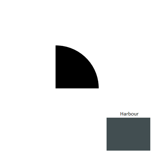 Johnsonite Harbour Rubber Millwork Quarter Round Trim
