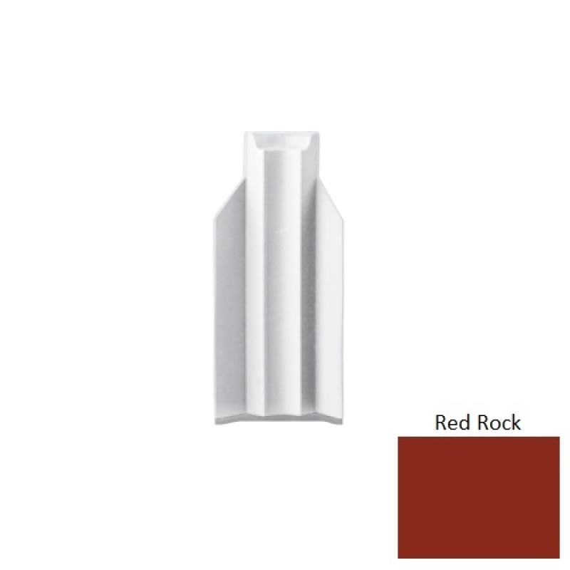 Red Rock Rubber Moulding Inside Corner Blocks, 6 1/4"