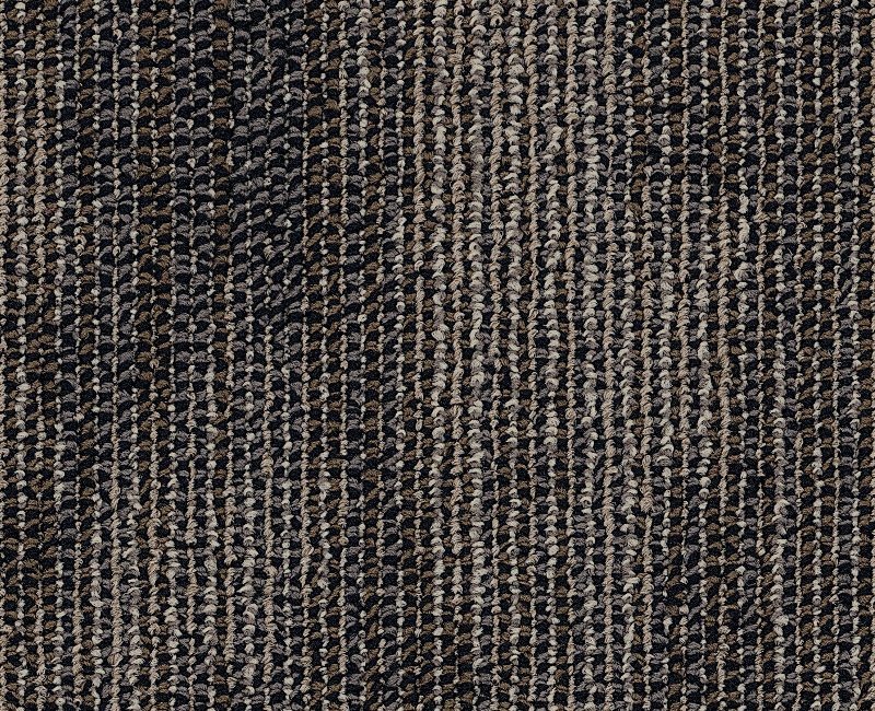 Clearance Sale! Surface Works Chiseled Dark Brown Nylon Carpet Tile - Pattern - 24" X 24"
