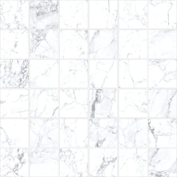 Kobe Statuarietto Porcelain Mosaic - 2" X 2"