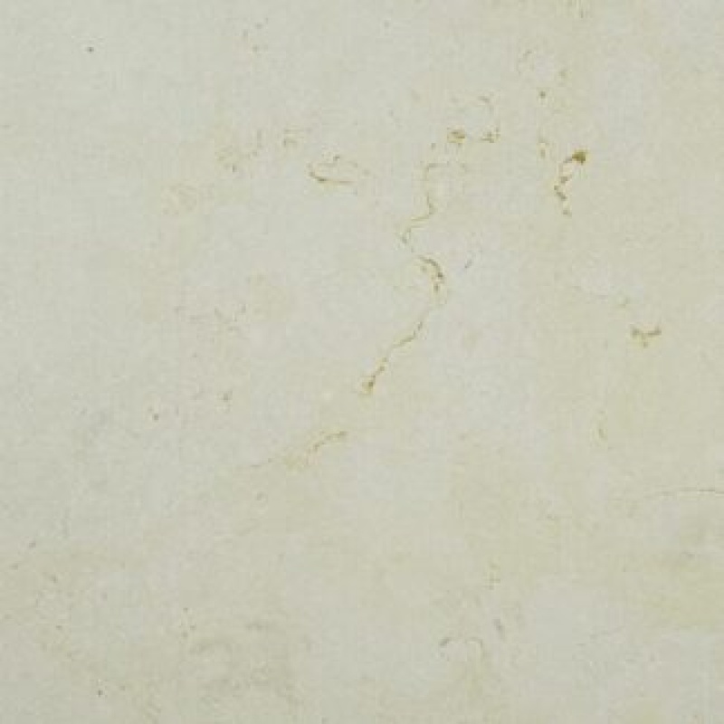 Ivory Extra Marble Bullnose Coping - Tumbled - 12" X 24" X 3"