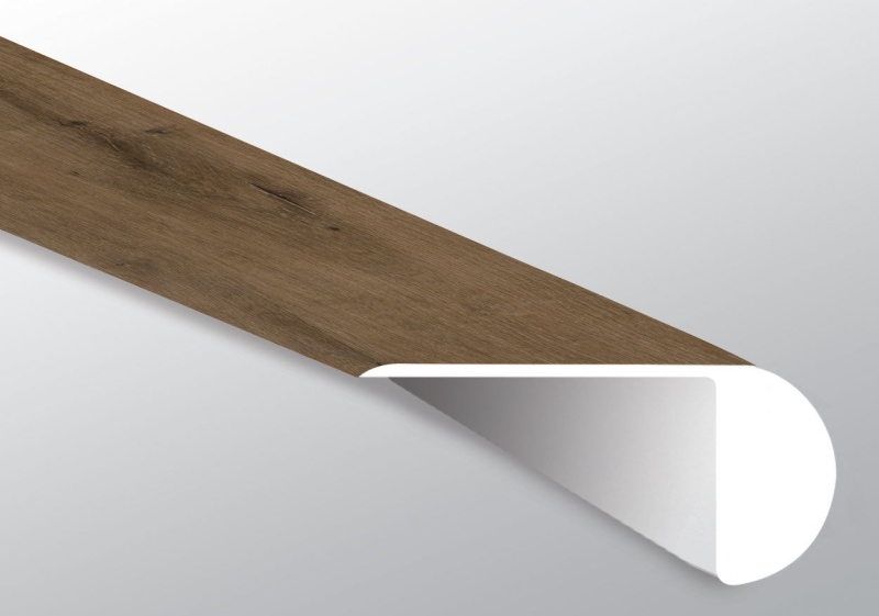 Studio Malden Luxury Vinyl Moulding / Trim - 2.23" X 94" Overlapping Stair Nose - Low Gloss