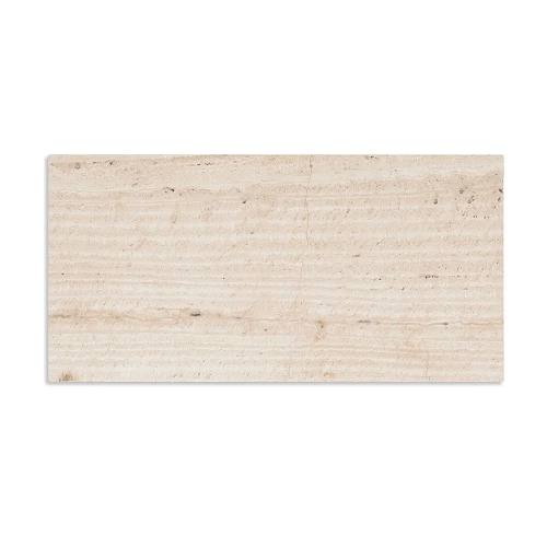 Arroyo Beige Travertine Tile - Honed - 6" X 12"
