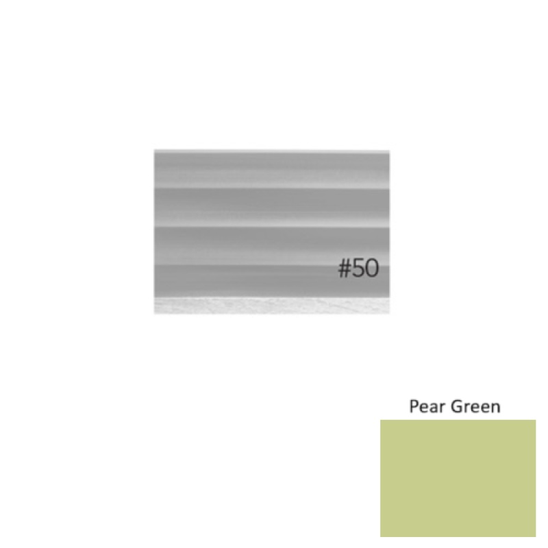 Pinnacle Plus #50 Impressions Pear Green Rubber Coil Wall Base - 4" X 60 Ft