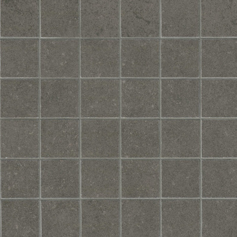 Dimensions Concrete Porcelain Mosaic - 2" X 2" - Matte