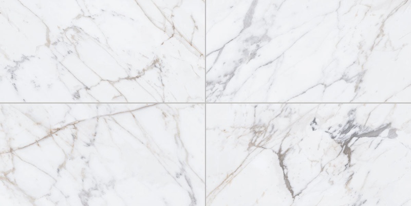 Marble Attache Lavish Golden Reverie Porcelain Tile - Polished - 24" X 48"