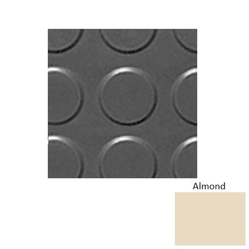 Flextones Almond Rubber Tile 18" x 18"