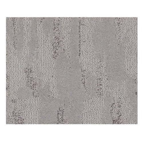 Tranquil Spirit Lilac Gray Polyester Carpet - Loop