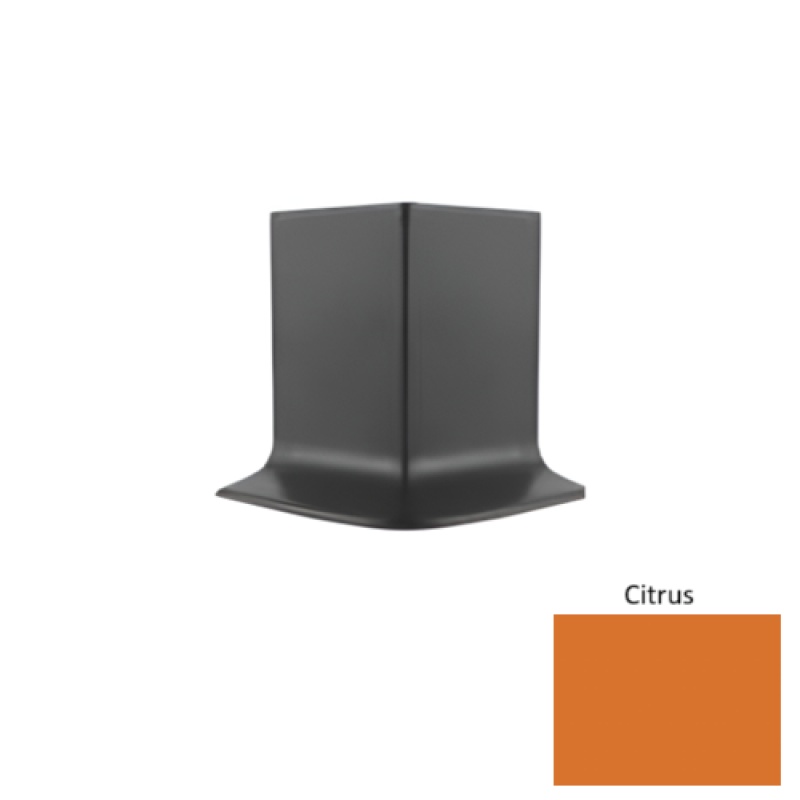 Roppe Pinnacle 660 Citrus Rubber Long Toe Outside Corner - 4-Inch