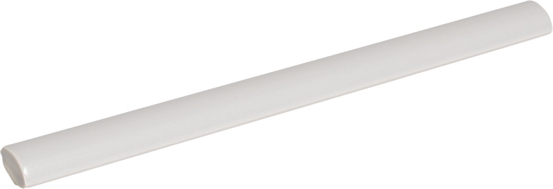 Gioia Ash Porcelain Wall Trim - 3/8" x 8" Pencil Bullnose - Glossy