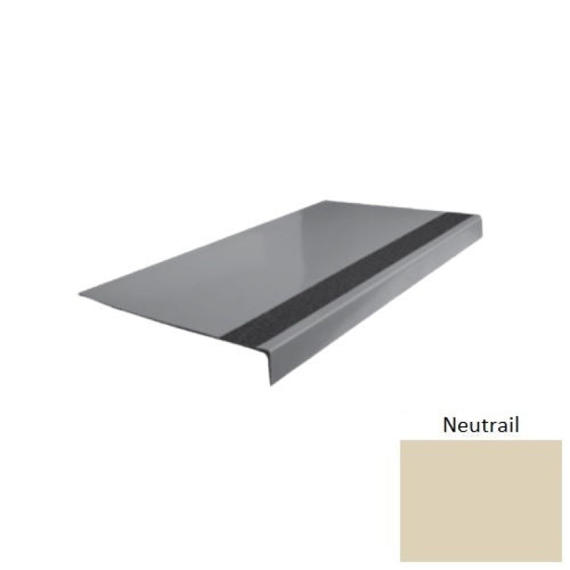 Flextones Neutrail Type 170 Distinct Designs Rubber - 12 1/4" X 72" Stair Tread - Smooth