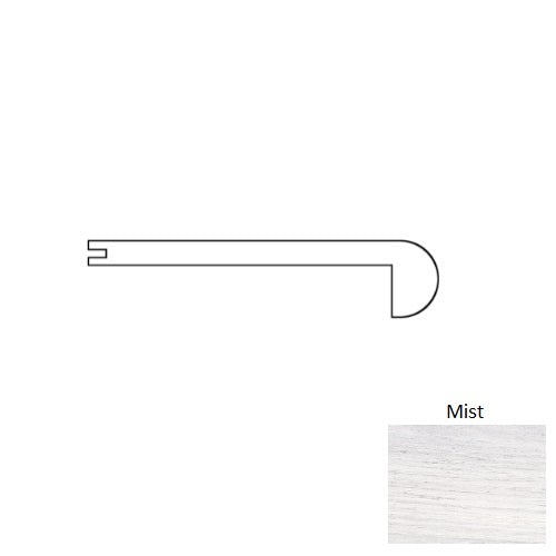 Maui Mist Luxury Vinyl Flush Stair Nose – 4.5" X 94"