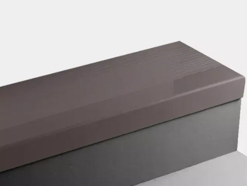 Cinnamon Bamboo Rubber Stair Tread Trim