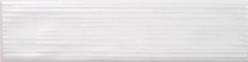 Buteo White Drift Deco Ceramic Tile - Matte - 3" X 12"