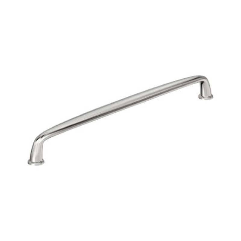 Kane Zinc Arch Cabinet Pull - Polished Nickel