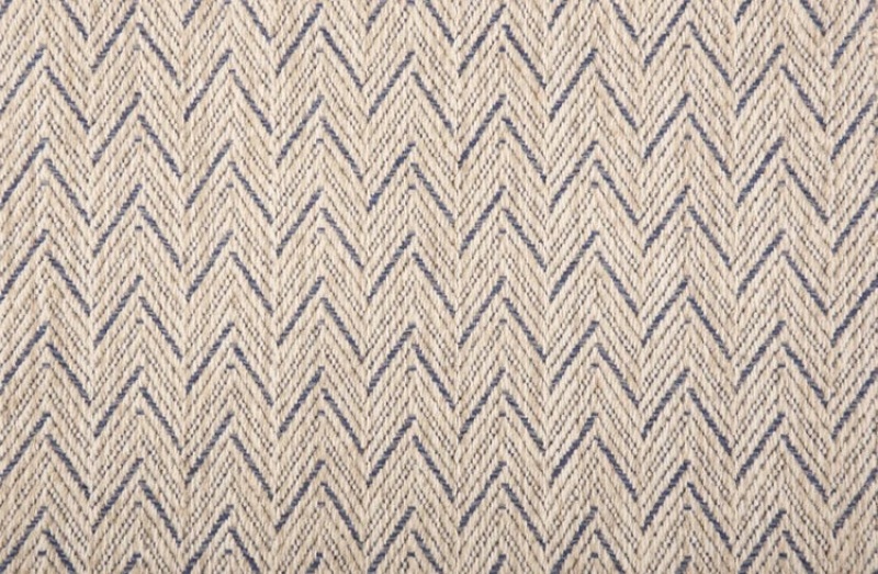 Fields Of Beauty Willow Walk Lapis Wool Carpet - Pattern