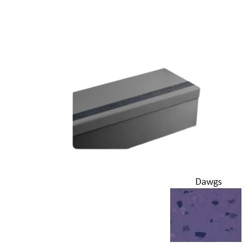 Johnsonite Dawgs Hammered Extended Depth Rubber Moulding / Trim