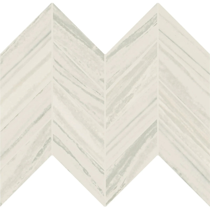 Vertuo Stria Maestro Porcelain Mosaic - 2" X 5" Chevron - Matte