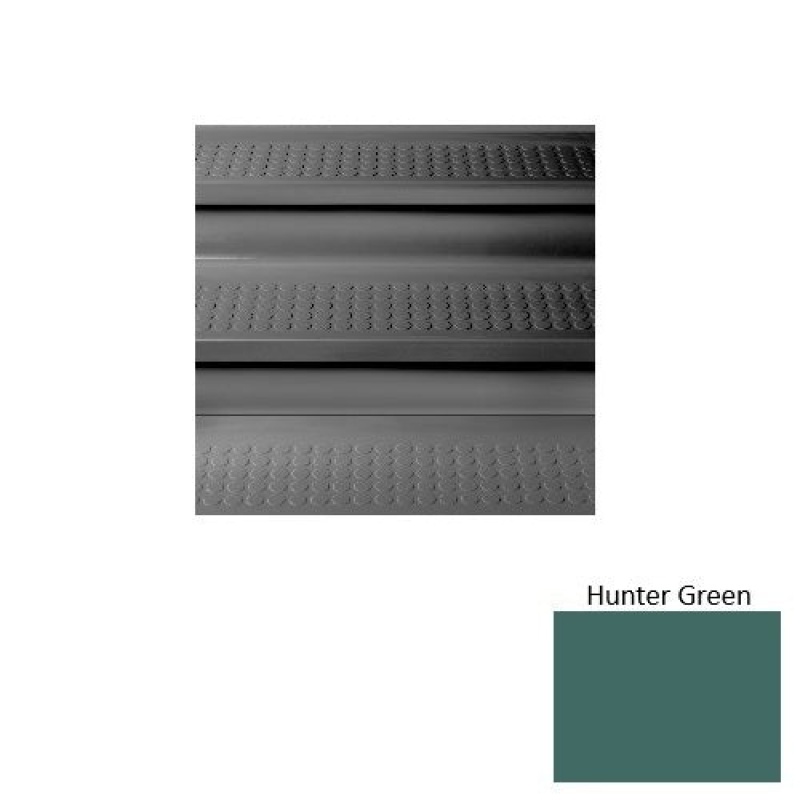 Roppe Solid 169 Hunter Green Rubber Stair Tread