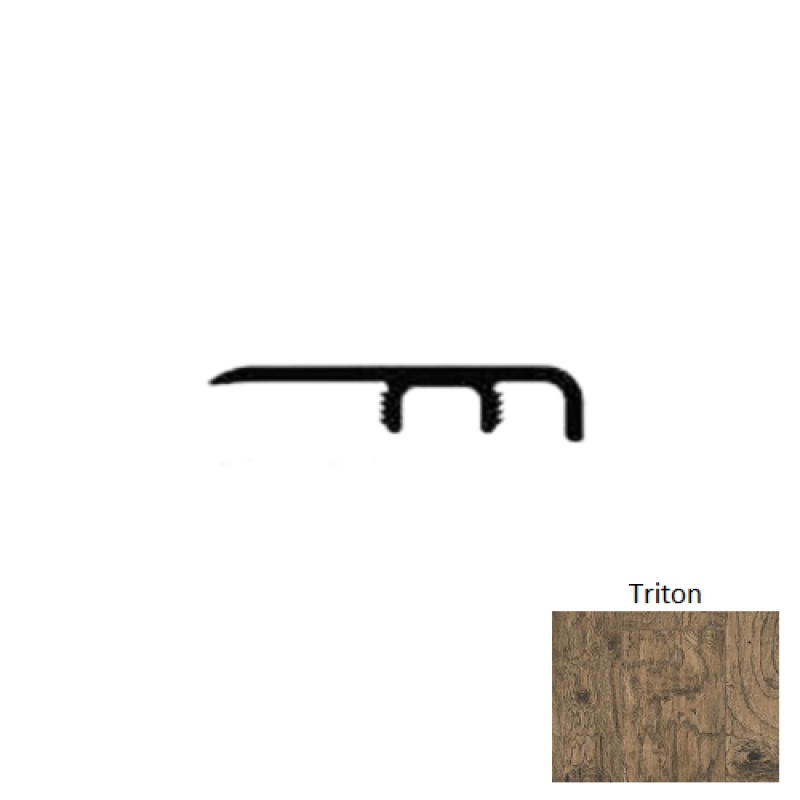 Lamdura Inspirations Triton Laminate Wood Moulding / Trim - 94" End Cap - Embossed