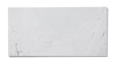 Valentino White Marble Tile - Honed