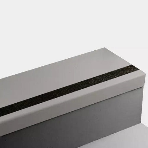 Textured Stair Tread with Black Grit Tape